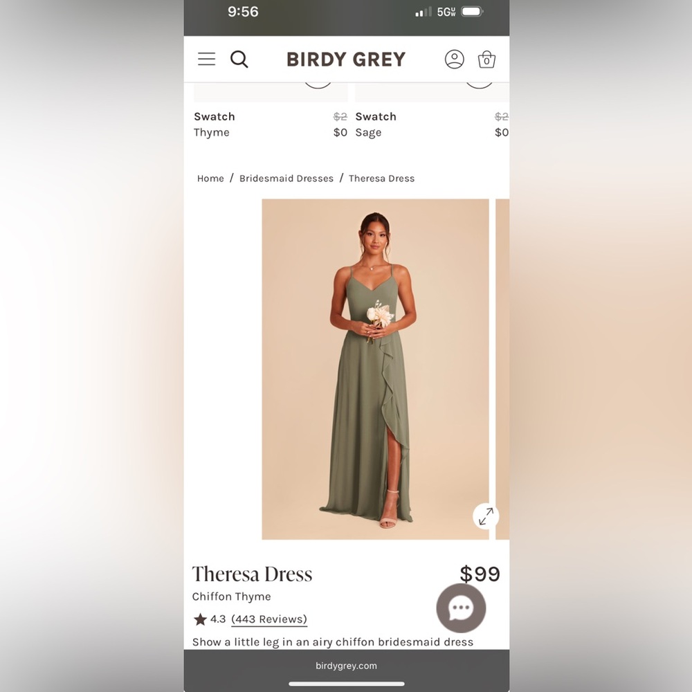 BirdyGrey bridesmaid dress